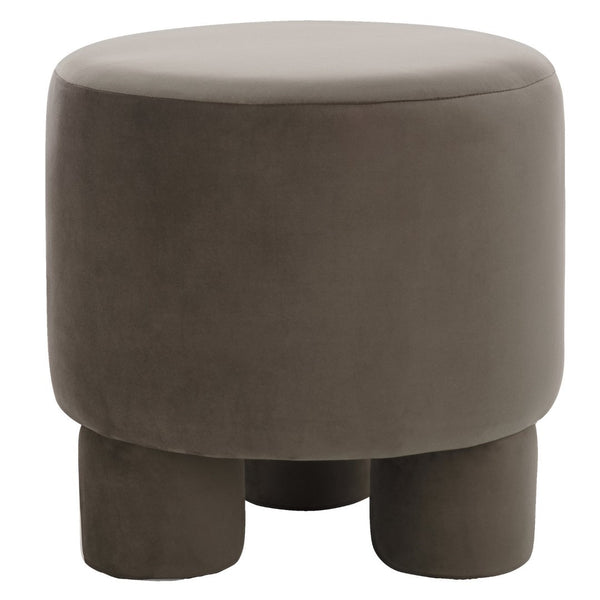 Safavieh Naref Ottoman - Stylish Comfort Piece For Living Room, Perfect Blend Of Durability And Elegance Chocolate Wood,Fabric,Foam Ott1311a