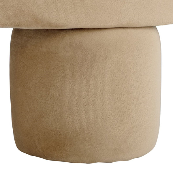 Safavieh Naref Ottoman - Stylish Comfort Piece For Living Room, Perfect Blend Of Durability And Elegance Tan Wood,Fabric,Foam Ott1311b