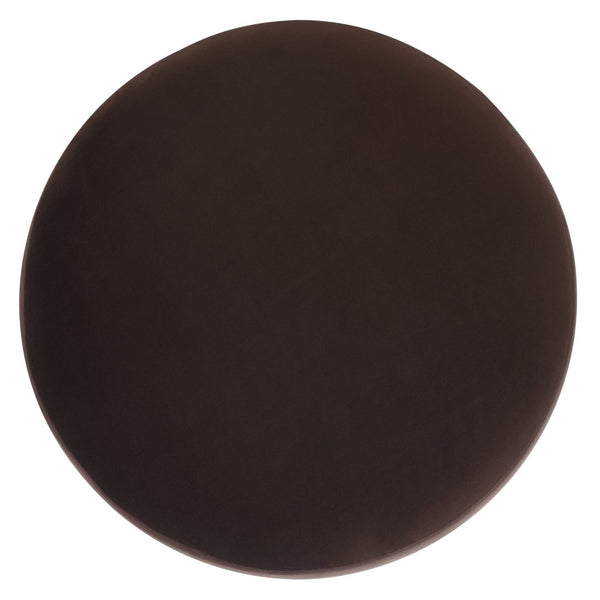 Safavieh Naref Cocktail Ottoman - Elegant Upholstered Footrest With Versatile Style For Living Space Comfort Chocolate OTT1312A