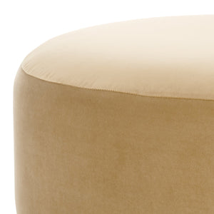 Safavieh Naref Cocktail Ottoman - Elevate Your Home Decor With Luxurious Comfort And Elegant Design Tan Wood,Fabric,Foam Ott1312b