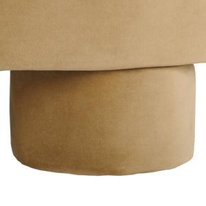 Safavieh Naref Cocktail Ottoman - Elevate Your Home Decor With Luxurious Comfort And Elegant Design Tan Wood,Fabric,Foam Ott1312b