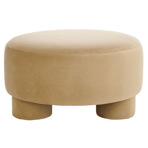 Safavieh Naref Cocktail Ottoman - Elevate Your Home Decor With Luxurious Comfort And Elegant Design Tan Wood,Fabric,Foam Ott1312b