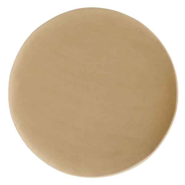 Safavieh Naref Cocktail Ottoman - Elegant Upholstered Footrest With Versatile Style For Living Space Comfort Tan OTT1312B