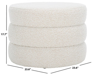 Safavieh Ryth Ottoman Light Beige OTT3401A