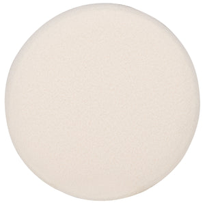 Safavieh Cerna Ottoman - Elegant Off White & Dark Brown Home Furniture For Stylish Living Room Decor Off White ,Dark Brown Wood,Foam,Fabric Ott3402a