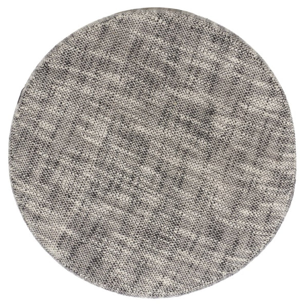 Safavieh Esfir Round Foam Filled Pouf with Wood Base for Living Room or Bedroom Accent OTT3707A