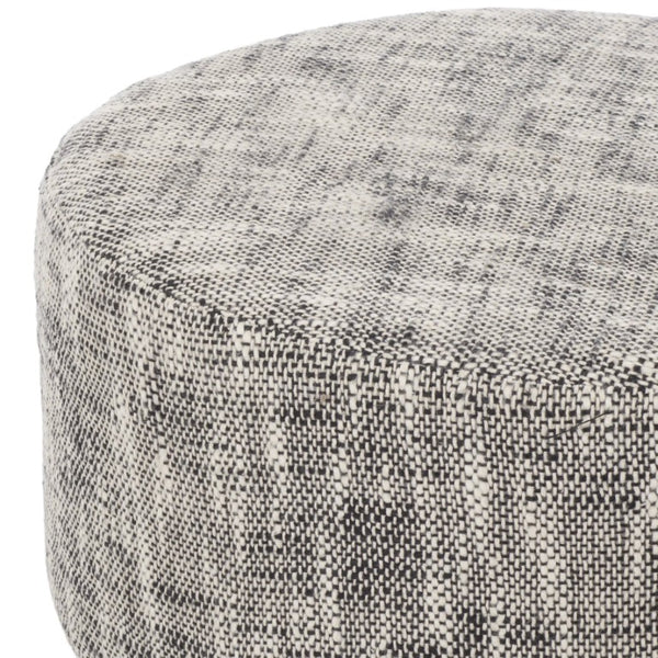 Safavieh Esfir Round Foam Filled Pouf with Wood Base for Living Room or Bedroom Accent OTT3707A