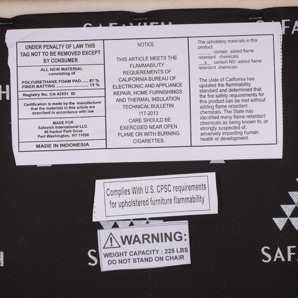 Safavieh Iveliz Ottoman With Cushion – Stylish Light Natural & White Accent For Living Room & Seating Light Natural ,White Metal ,Water Hyacinth Ott6504c