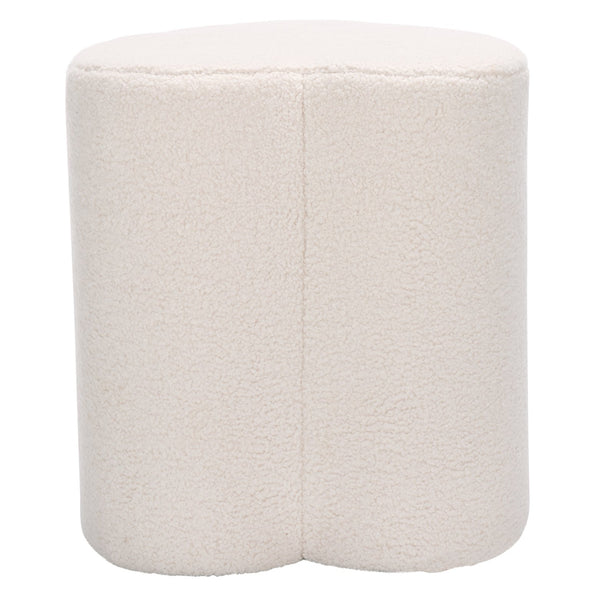 Safavieh Milena Heart-shaped Ivory Ottoman - Stylish Plywood & Foam Design For Chic Home Decor & Comfort Ivory Plywood,Fabric,Foam Ott7502a