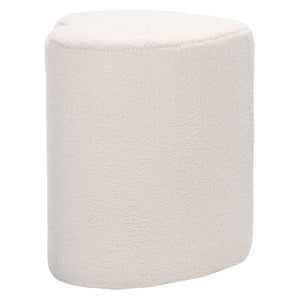 Safavieh Milena Heart-shaped Ivory Ottoman - Stylish Plywood & Foam Design For Chic Home Decor & Comfort Ivory Plywood,Fabric,Foam Ott7502a