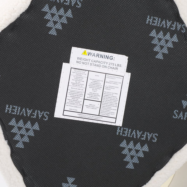 Safavieh Cierra Diamond-shaped Ottoman In Elegant Ivory - Stylish Plywood & Foam Furniture For Your Home Ivory Plywood,Fabric,Foam Ott7503a