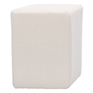 Safavieh Cierra Diamond-shaped Ottoman In Elegant Ivory - Stylish Plywood & Foam Furniture For Your Home Ivory Plywood,Fabric,Foam Ott7503a