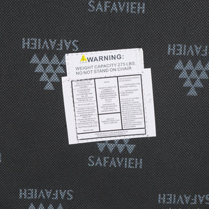 Safavieh Liesel Narrow Flared Ottoman In Elegant Ivory - Stylish Square Plywood & Fabric Accent Piece Ivory Plywood,Fabric,Foam Ott7504a