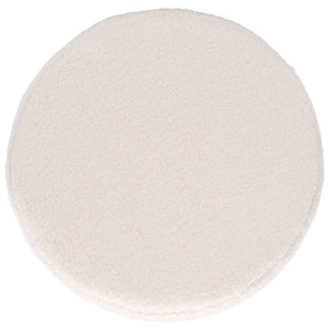 Safavieh Liesel Narrow Flared Ottoman In Elegant Ivory - Stylish Square Plywood & Fabric Accent Piece Ivory Plywood,Fabric,Foam Ott7504a