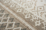 Rizzy Opulent OU934A Hand Tufted Transitional Wool Rug Natural/Beige 9' x 12'