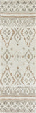 Rizzy Opulent OU934A Hand Tufted Transitional Wool Rug Natural/Beige 2'6" x 8'