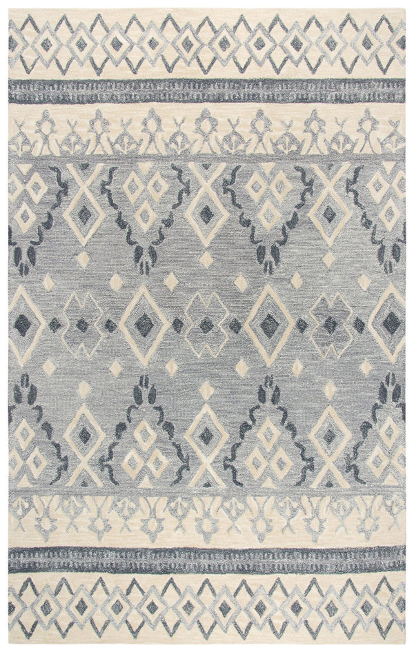 Rizzy Opulent OU935A Hand Tufted Transitional Wool Rug Natural/Beige 9' x 12'