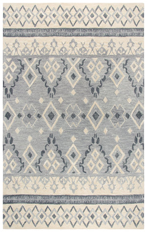 Rizzy Opulent OU935A Hand Tufted Transitional Wool Rug Natural/Beige 9' x 12'