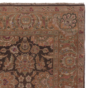 Safavieh Old World Elegant Wool Area Rug - Timeless Design For Luxurious Living Spaces And Classic Decor Burgundy ,Green 100% Wool Pile Ow115a-cnr