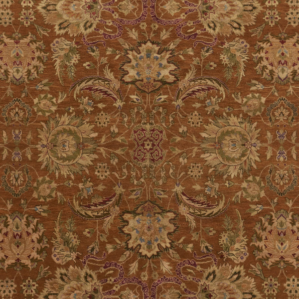 Safavieh Old World Elegant Wool Area Rug - Timeless Design For Luxurious Living Spaces And Classic Decor Gold ,Green 100% Wool Pile Ow115d-cnr