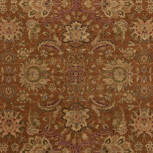 Safavieh Old World Elegant Wool Area Rug - Timeless Design For Luxurious Living Spaces And Classic Decor Gold ,Green 100% Wool Pile Ow115d-cnr