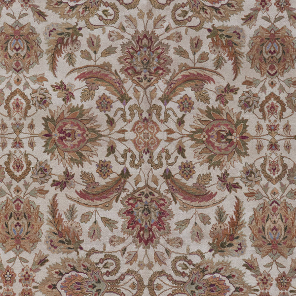 Safavieh Old World Elegant Wool Area Rug - Timeless Design For Luxurious Living Spaces And Classic Decor Ivory ,Rust 100% Wool Pile Ow115g-cnr