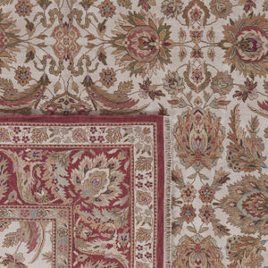 Safavieh Old World Elegant Wool Area Rug - Timeless Design For Luxurious Living Spaces And Classic Decor Ivory ,Rust 100% Wool Pile Ow115g-cnr