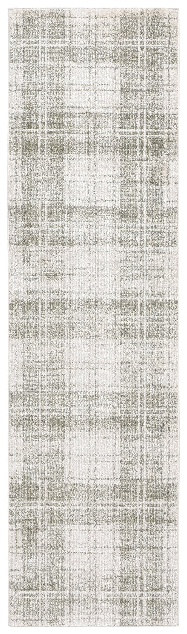Safavieh Oxford Modern Runner Rug - Timeless Elegance In Sophisticated Colors For Hallways And Living Areas Green ,Ivory 50% Polyester,50% Polypropylene Oxp500y-28