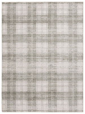 Safavieh Oxford Modern Runner Rug - Timeless Elegance In Sophisticated Colors For Hallways And Living Areas Green ,Ivory 50% Polyester,50% Polypropylene Oxp500y-5