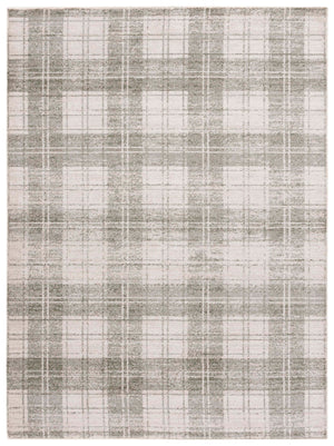 Safavieh Oxford Elegant Area Rug In Modern Style With Durable Power Loomed Construction For Any Home Space Green ,Ivory 50% Polyester,50% Polypropylene Oxp500y-8