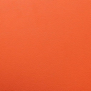 Manhattan Comfort Pelo Modern Accent Chair (Set of 2) Orange and Polished Chrome 2-AC030-OR