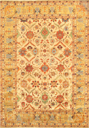 Pasargad Home Mahal Collection Hand-knotted Wool Area Rug – Timeless Elegance For Your Space   P-17 10x10