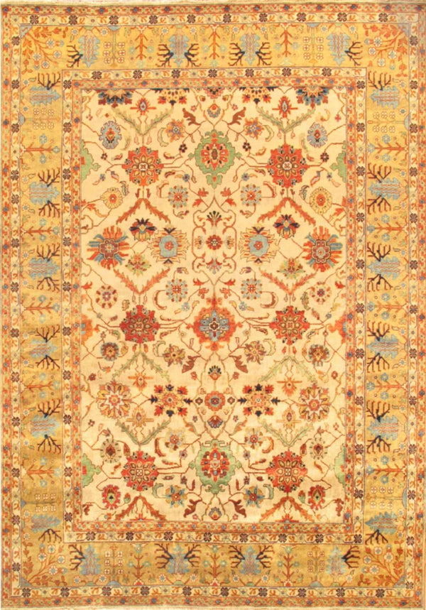 Pasargad Home Mahal Collection Hand-knotted Wool Area Rug – Timeless Elegance For Your Space   P-17 10x10