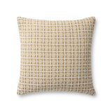 Loloi PLL0169 Machine Woven Traditional Pillow Natural ,Multi 100% Cotton P098PLL0169NAMLPIL2