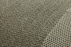 Loloi PLL0170 Hand Knitted Solid Pillow Ivory ,Green 100% Cotton DSETPLL0170IVGRPIL3