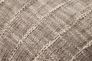 Loloi PLL0183 Machine Woven Transitional Pillow Brown ,Ivory 100% Cotton PSETPLL0183BRIVPI15