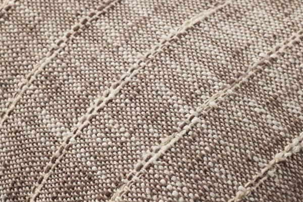 Loloi PLL0183 Machine Woven Transitional Pillow Brown ,Ivory 100% Cotton PSETPLL0183BRIVPI15