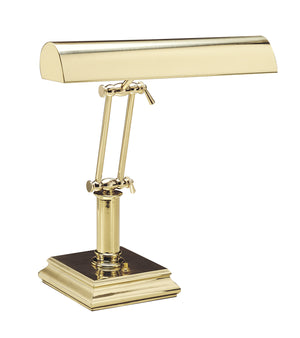House Of Troy Desk/Piano Lamp - Elegant Polished Brass Design With Stunning Black Marble Base For Any Space Polished Brass Metal P14-201