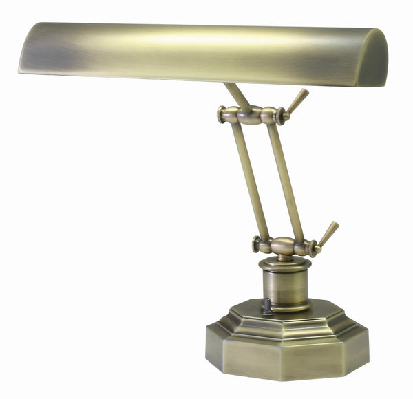 House Of Troy Desk/Piano Lamp - Elegant Polished Brass Design With Stunning Black Marble Base For Any Space Antique Brass Metal P14-203-ab