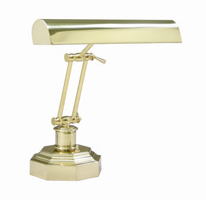 House Of Troy Desk/Piano Lamp - Elegant Polished Brass Design With Stunning Black Marble Base For Any Space Polished Brass Metal P14-203