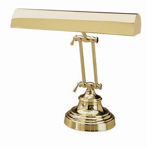 House Of Troy Desk/Piano Lamp - Elegant Polished Brass Design With Stunning Black Marble Base For Any Space Polished Brass Metal P14-231-61