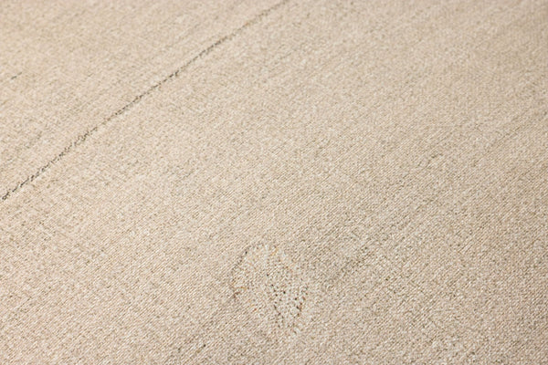 Loloi LPF0041 Machine Woven Traditional Pouf Ivory Polyester | Cotton P143LPF0041IV00PF36