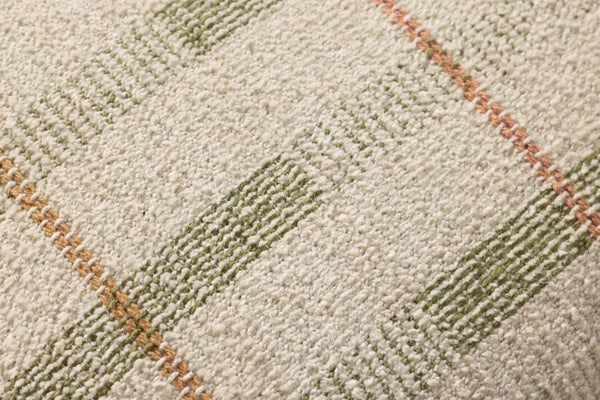 Loloi PLL0175 Machine Woven Transitional Pillow Ivory ,Green Polyester | Cotton PSETPLL0175IVGRPIL2