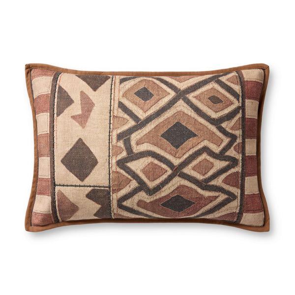 Loloi PLL0177 Machine Woven Global/Ethnic Pillow Multi Polyester | Cotton | Rayon PSETPLL0177ML00PI15