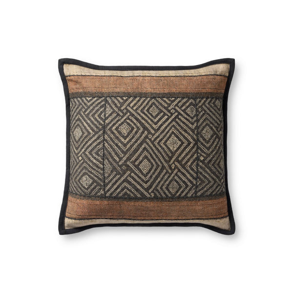 Loloi PLL0178 Machine Woven Global/Ethnic Pillow Multi Polyester | Cotton | Rayon DSETPLL0178ML00PIL1