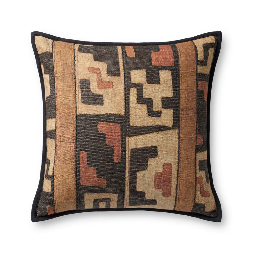 Loloi PLL0179 Machine Woven Global/Ethnic Pillow Multi Polyester | Cotton | Rayon PSETPLL0179ML00PIL3
