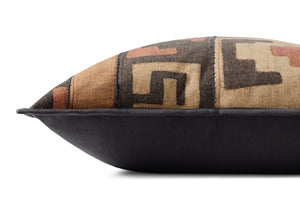 Loloi PLL0179 Machine Woven Global/Ethnic Pillow Multi Polyester | Cotton | Rayon PSETPLL0179ML00PIL3