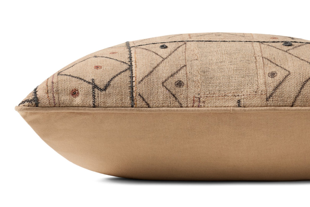 Loloi PLL0182 Machine Woven Global/Ethnic Pillow Multi Polyester | Cotton | Rayon PSETPLL0182ML00PIL3