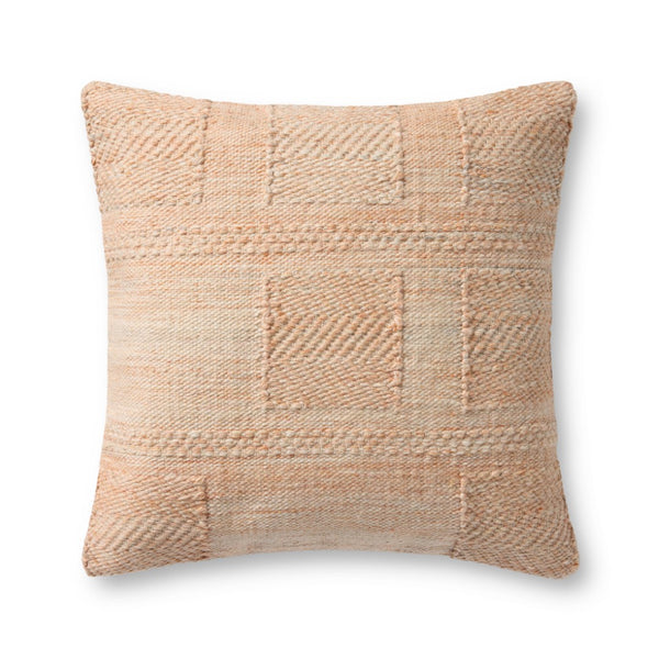 Loloi PLL0184 Machine Woven Transitional Pillow Rust Polyester | Cotton | Rayon DSETPLL0184RU00PIL3