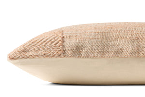 Loloi PLL0184 Machine Woven Transitional Pillow Rust Polyester | Cotton | Rayon DSETPLL0184RU00PIL3